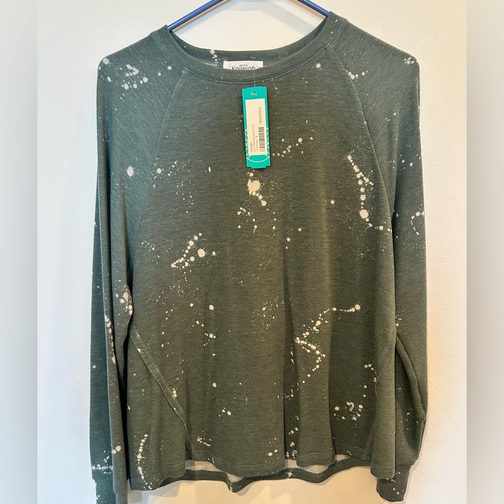 Stitch Fix Kaileigh Lila Crew neck Knit top, NWT
